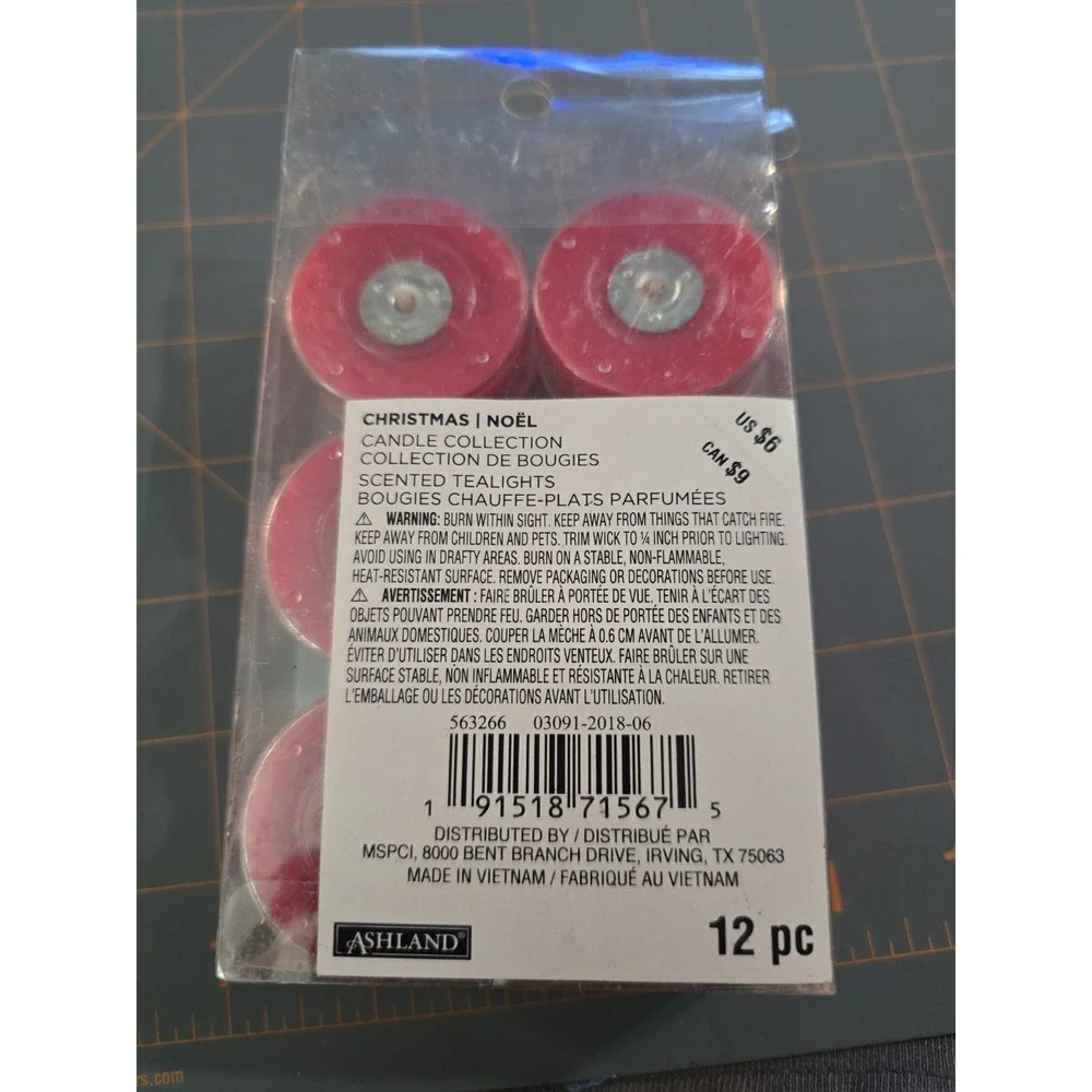 N/A tealights scented